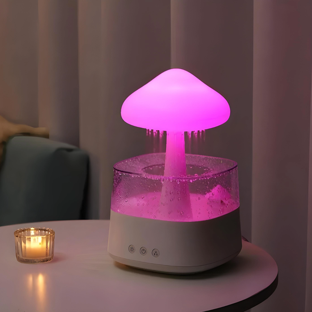 Rilasse™- Umidificatore a Luci Led e Diffusore